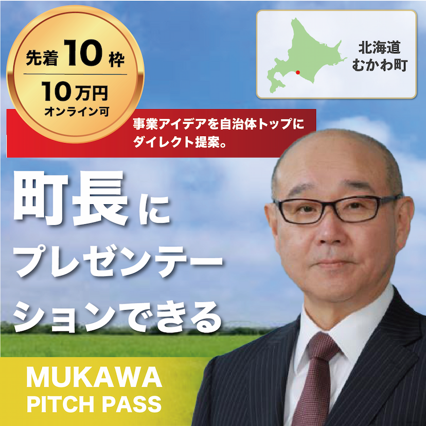 町長に1時間プレゼンできる権利